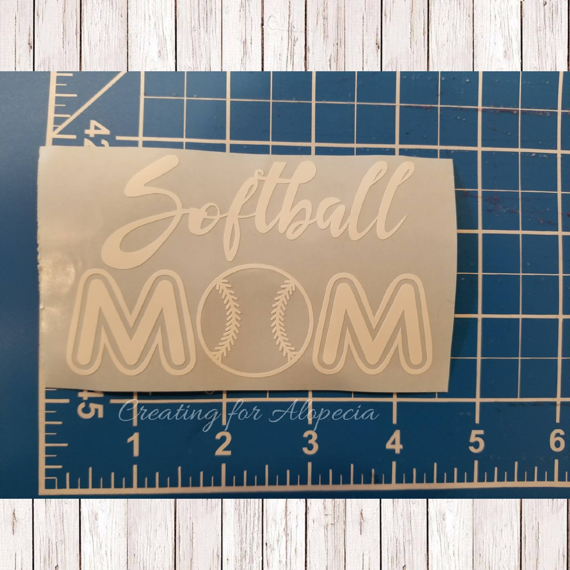 Softball Mom Decal