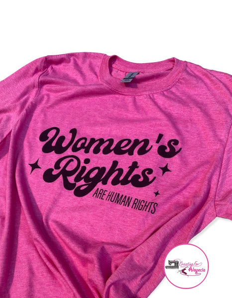 “Women’s Rights Are Human Rights” Sublimated Shirt
