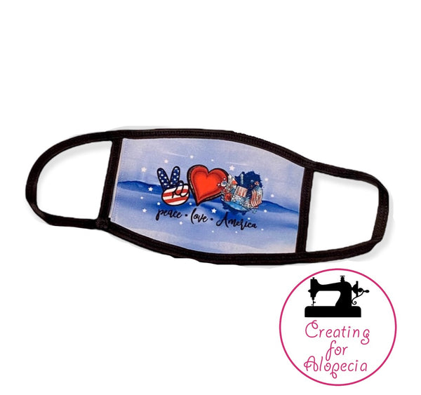 Sublimated Face Masks Youth/Adult Small
